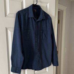 UNTUCKit  Blue Denim color, long sleeve